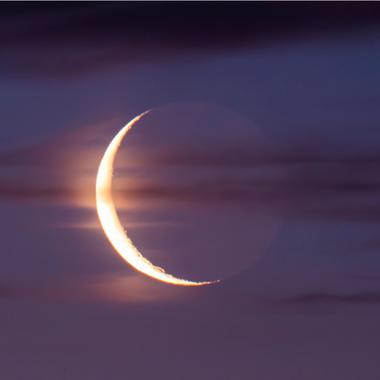 Today's Lunar Phase: Waning Crescent Moon