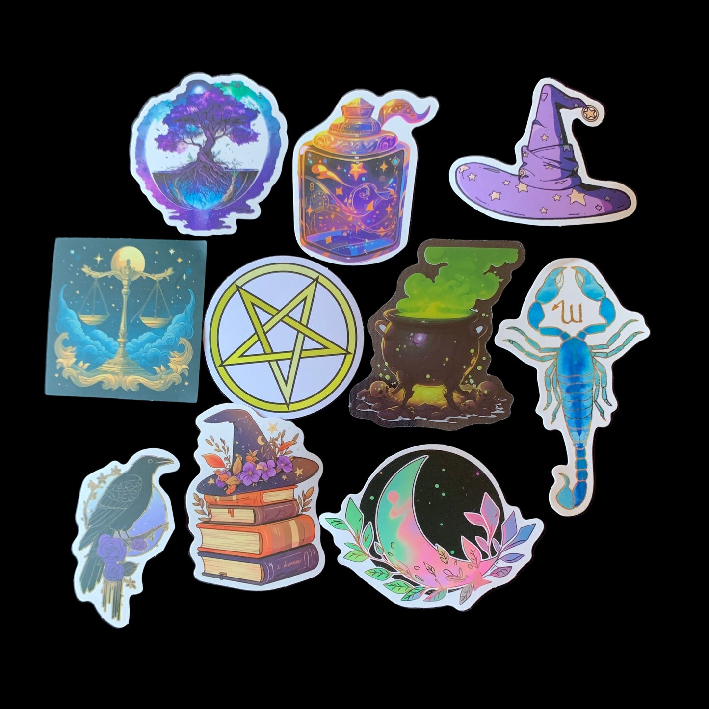 Mystery Witchy Sticker Pack - 20 Stickers