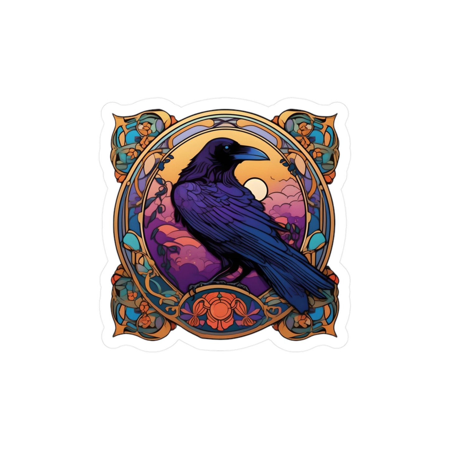 Spirit Animal Raven Sticker - Crow Spirit animal