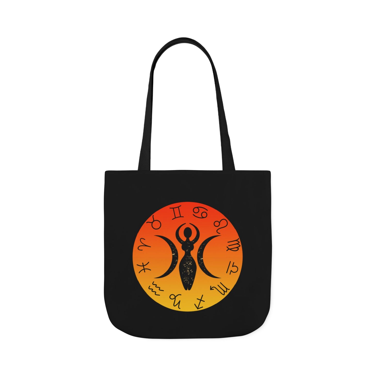 Zodiac Triple Goddess Tote Bag - Witch Bag - Witchy Bag - Witchcraft - Wicca