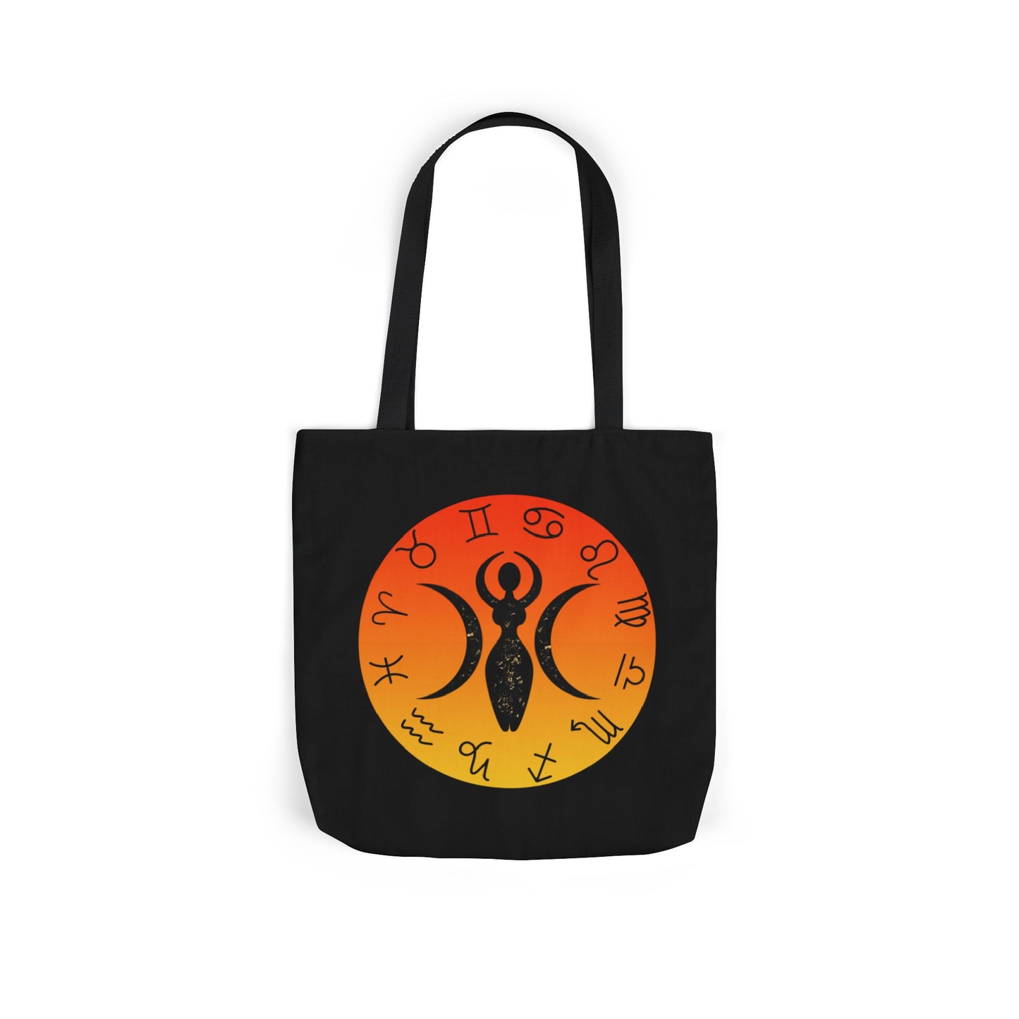 Zodiac Triple Goddess Tote Bag - Witch Bag - Witchy Bag - Witchcraft - Wicca