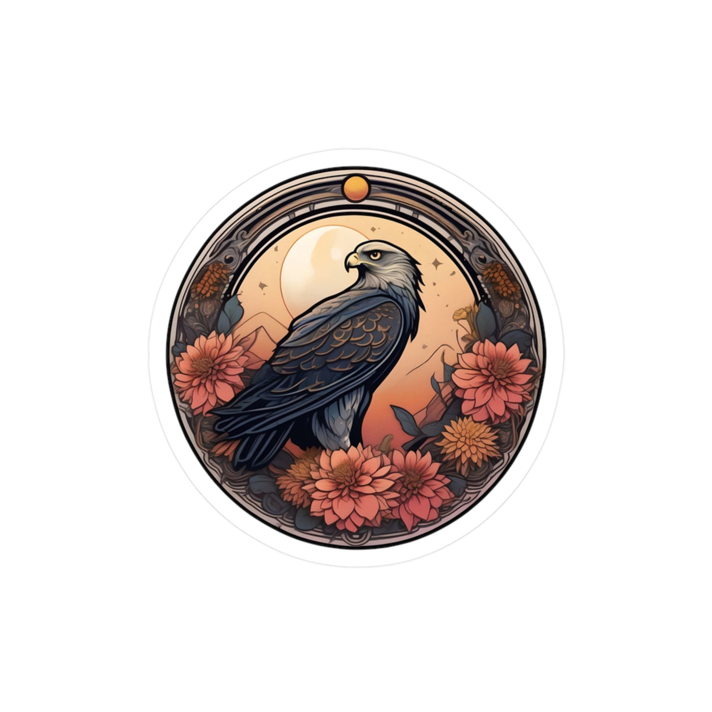Hawk Spirit Animal Hawk Sticker