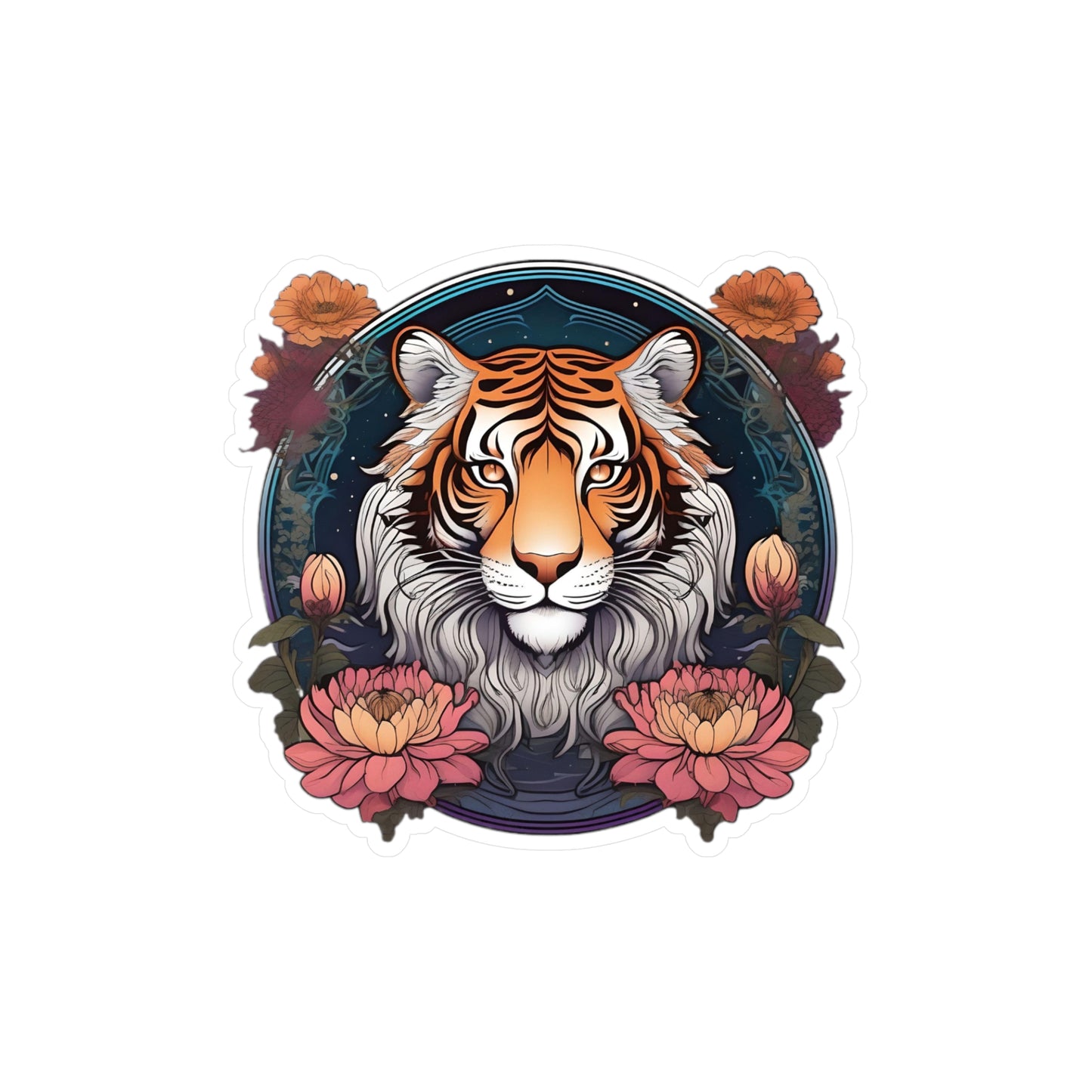 Tiger Spirit Animal Sticker