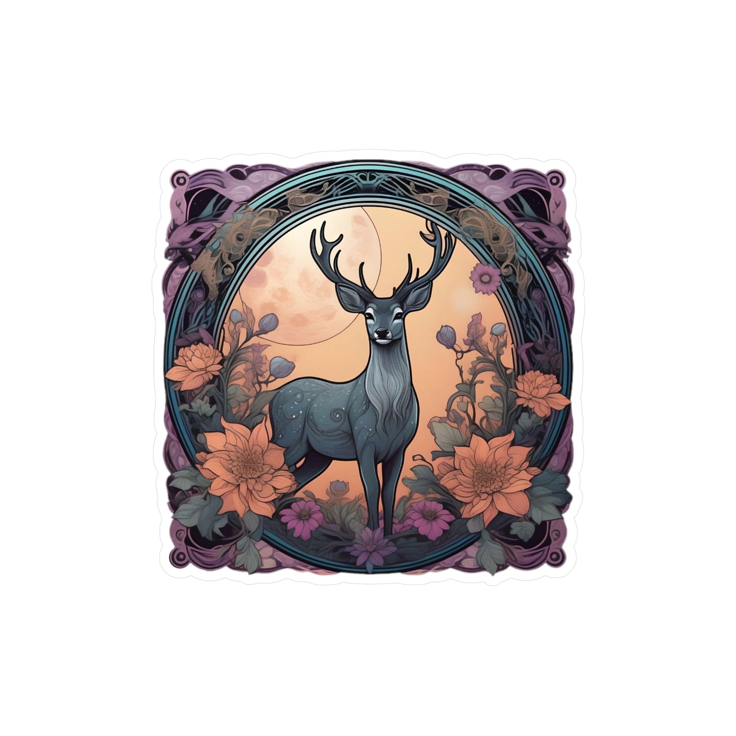 Deer Spirit Animal Sticker Decal