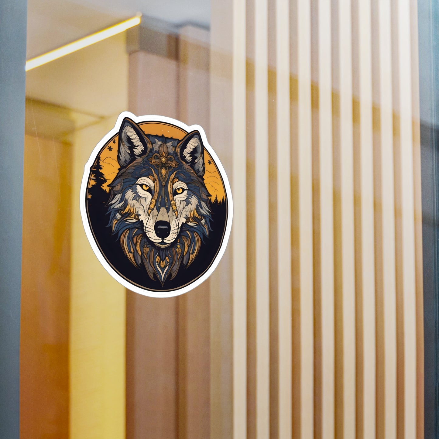 Spirit Animal Wolf Sticker