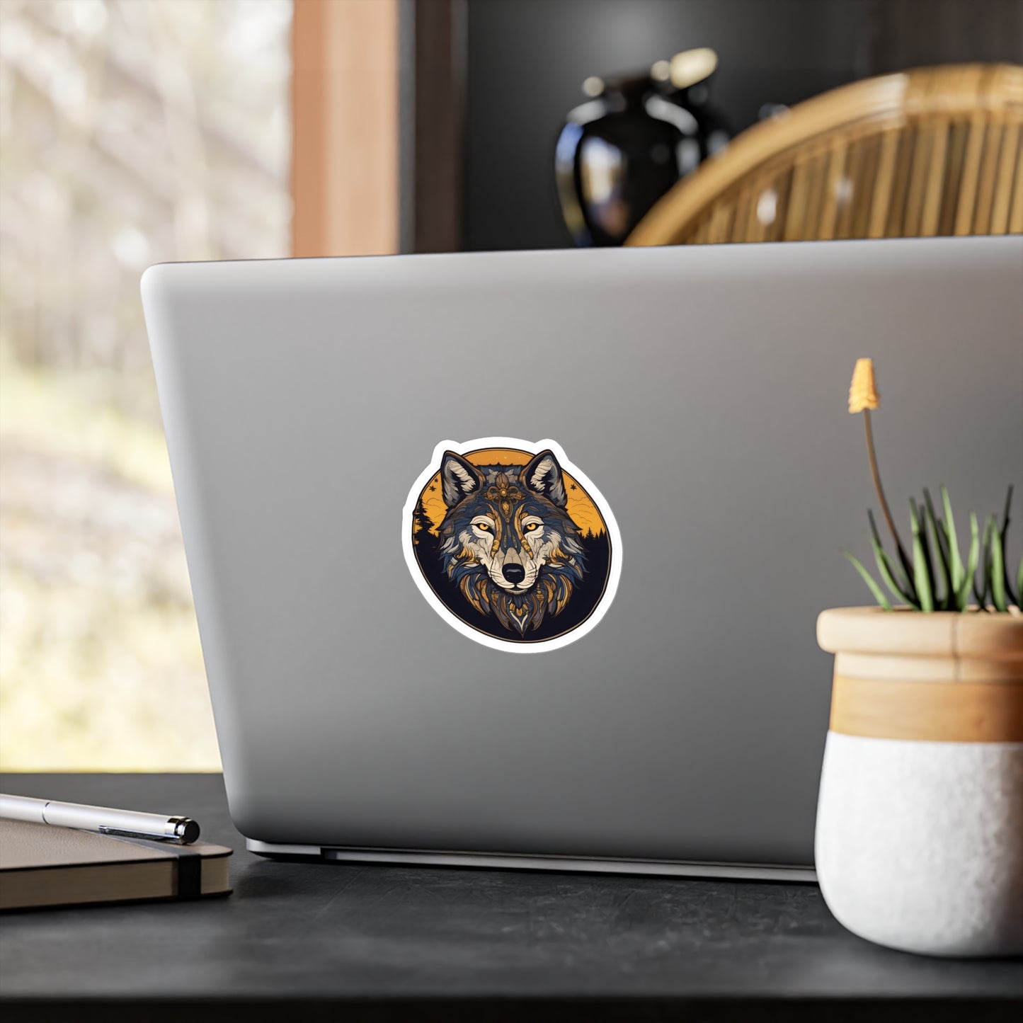 Spirit Animal Wolf Sticker