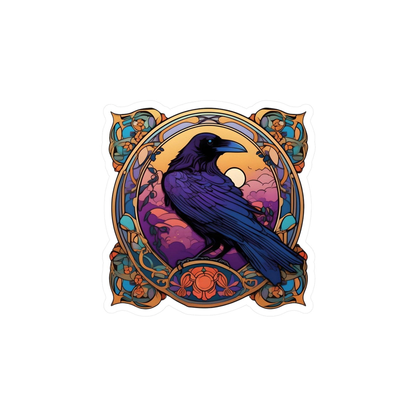 Spirit Animal Raven Sticker - Crow Spirit animal
