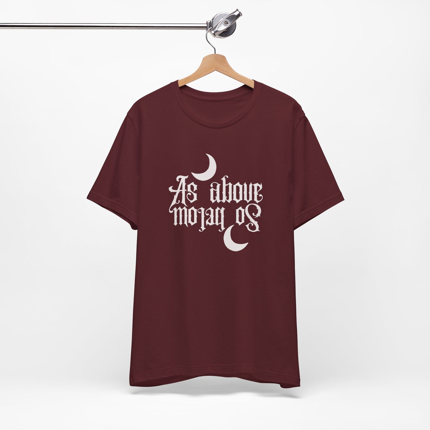 As Above So Below T Shirt , Occult Shirt , Witchy Shirt , Witchcraft Shirt . Wicca Shirt , Witchy Gift