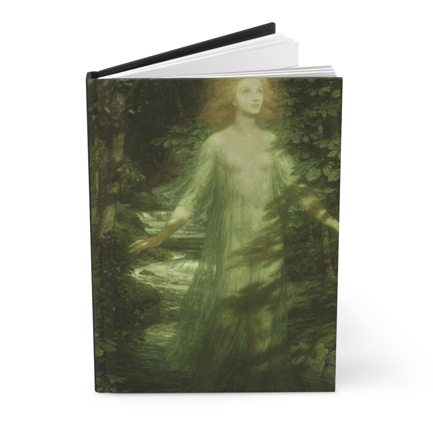 Moon Maiden Journal Blank Notebook Dream Journal, Spell Book Goddess - Witchy Journal Witch