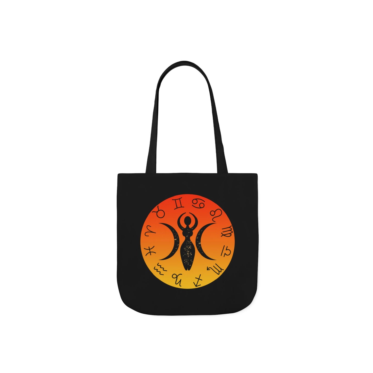 Zodiac Triple Goddess Tote Bag - Witch Bag - Witchy Bag - Witchcraft - Wicca