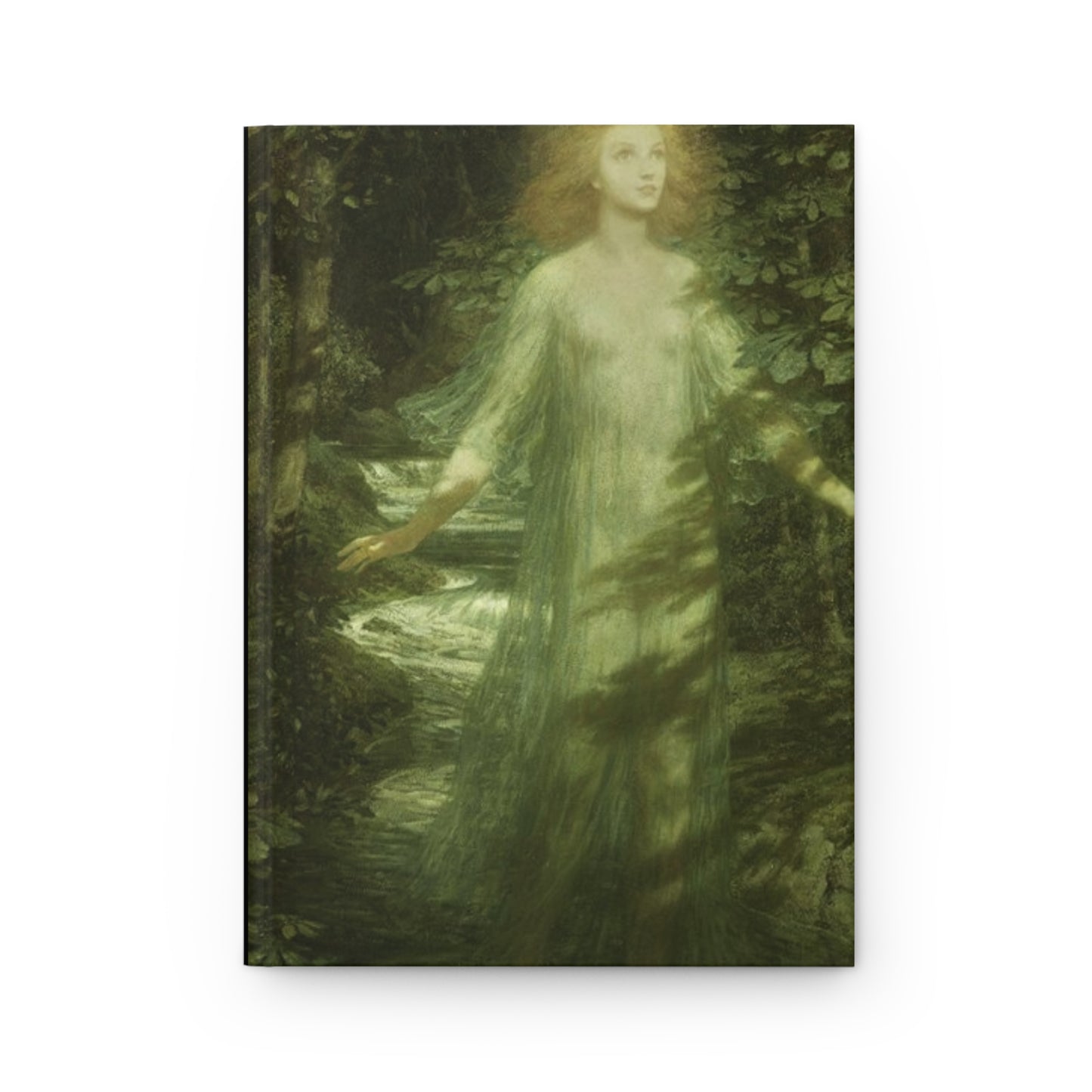 Moon Maiden Journal Blank Notebook Dream Journal, Spell Book Goddess - Witchy Journal Witch