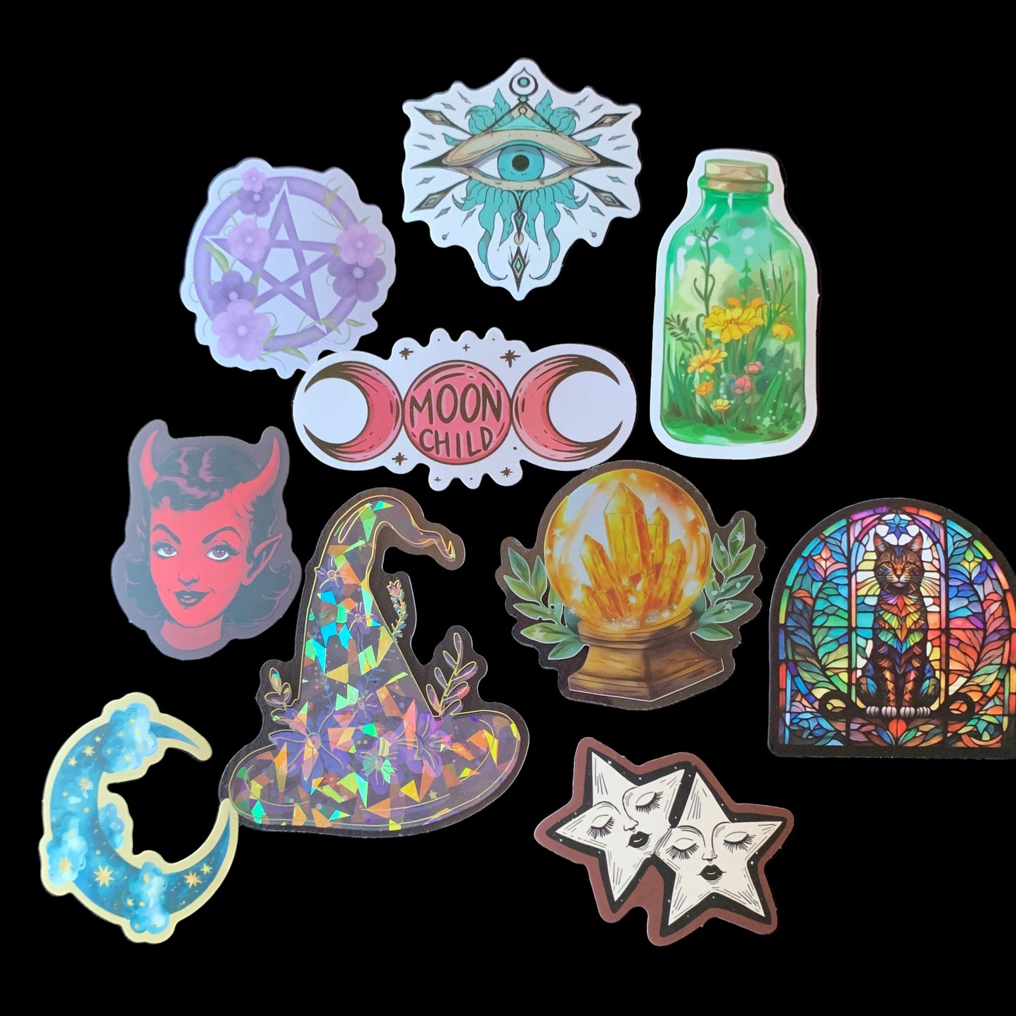 Mystery Witchy Sticker Pack - 20 Stickers