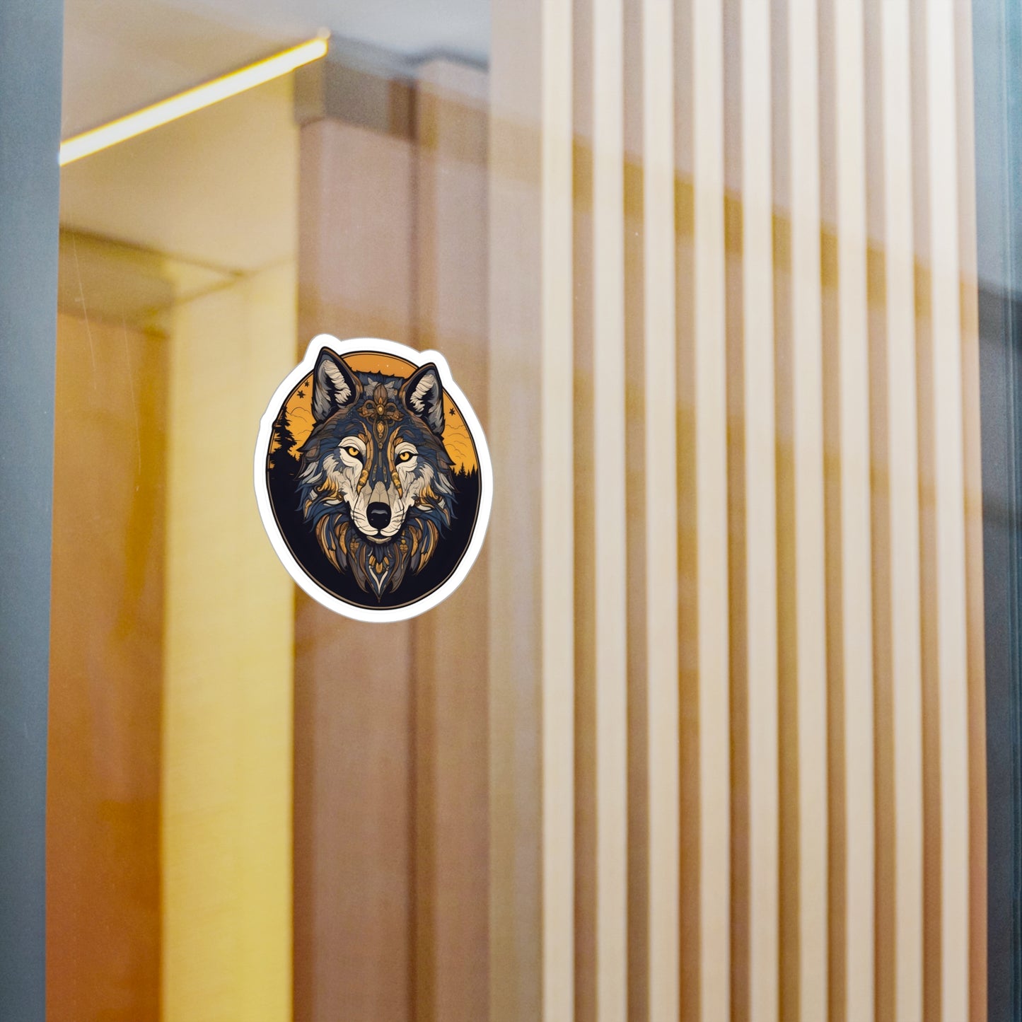 Spirit Animal Wolf Sticker
