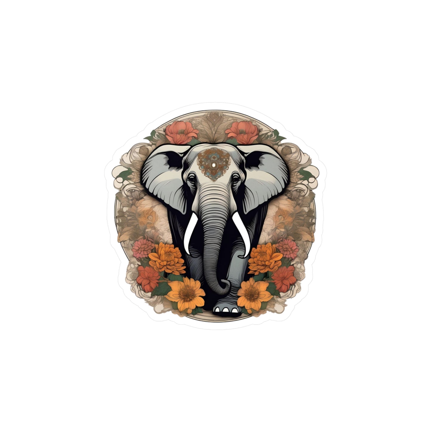 Elephant Spirit Animal Sticker