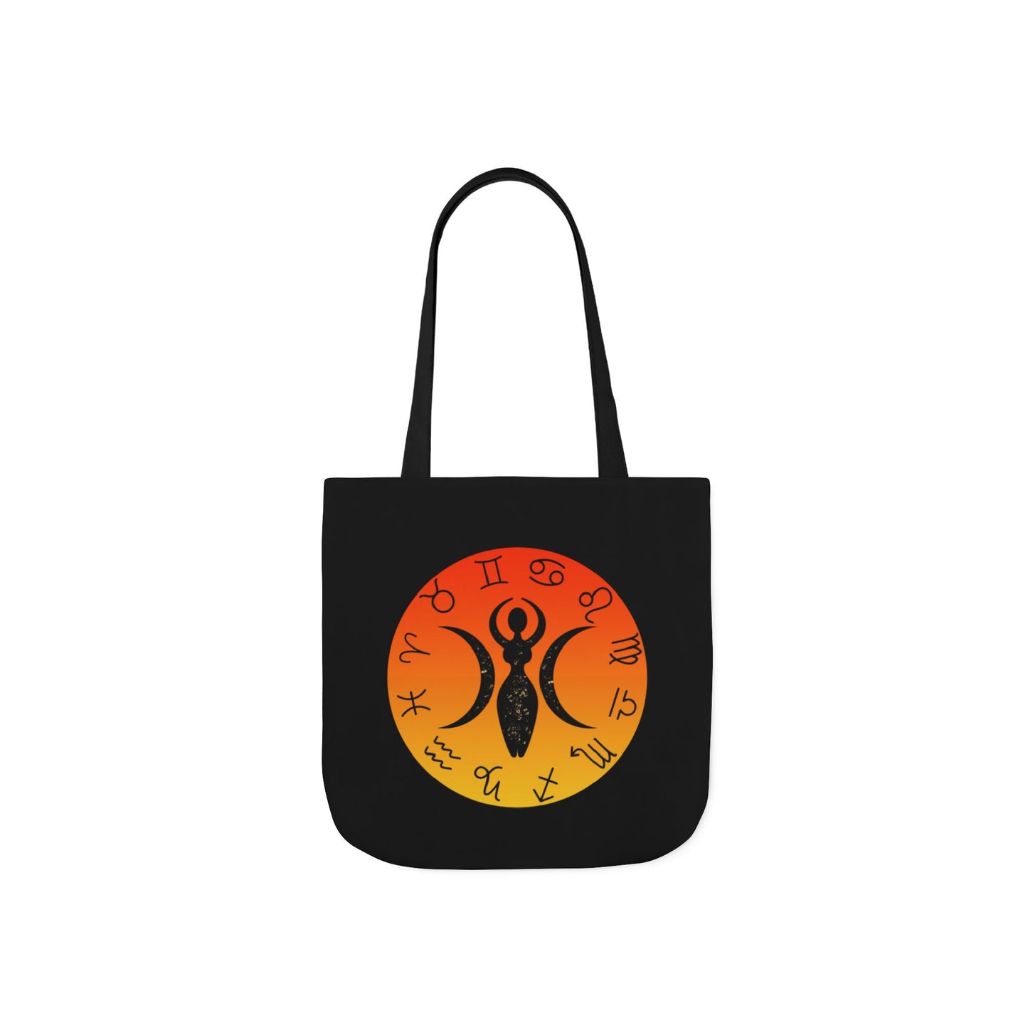 Zodiac Triple Goddess Tote Bag - Witch Bag - Witchy Bag - Witchcraft - Wicca