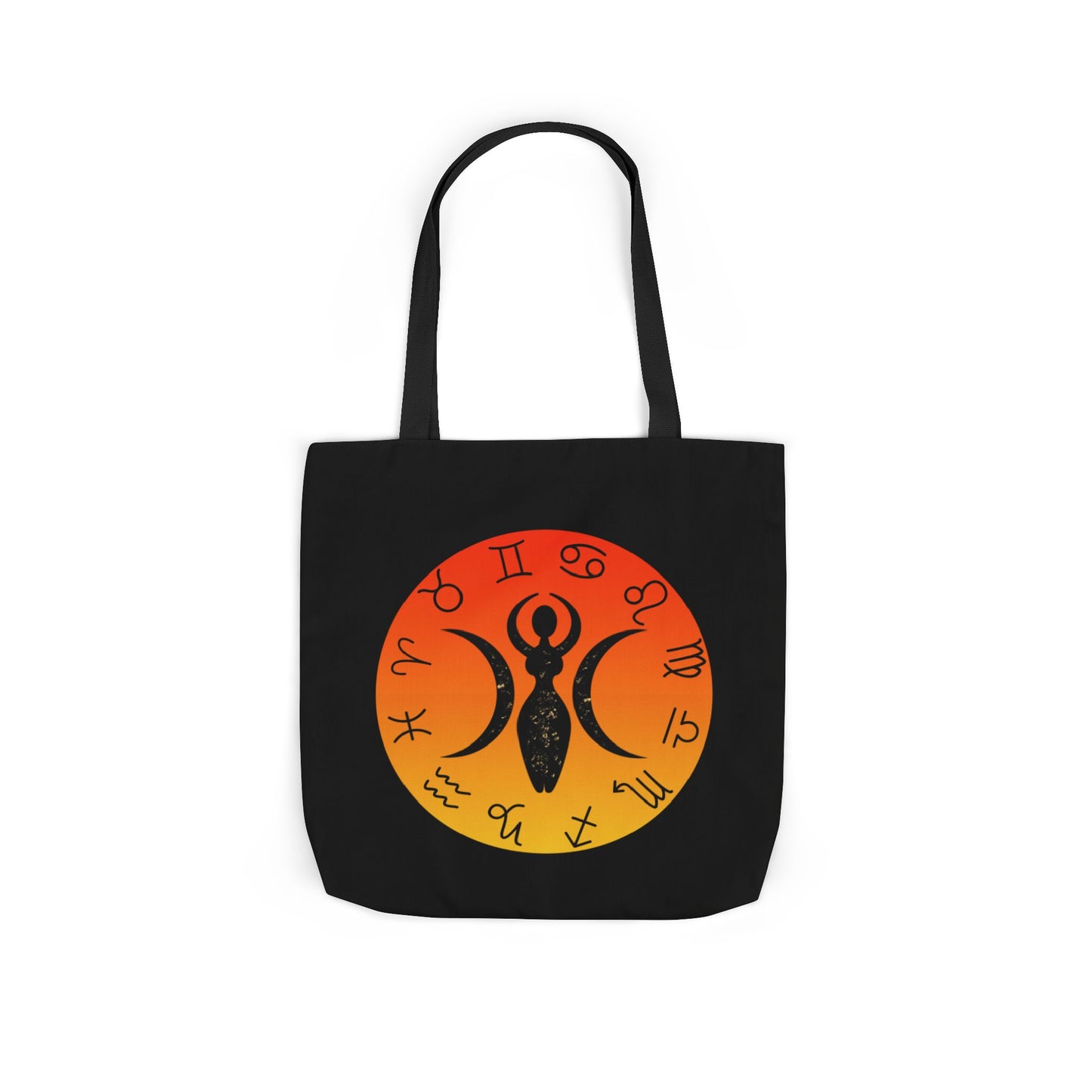 Zodiac Triple Goddess Tote Bag - Witch Bag - Witchy Bag - Witchcraft - Wicca