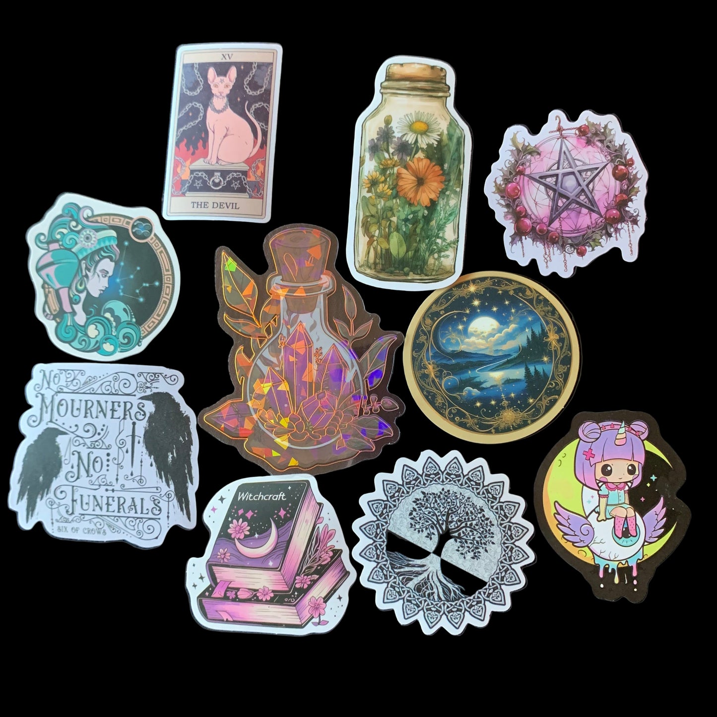 Mystery Witchy Sticker Pack - 20 Stickers