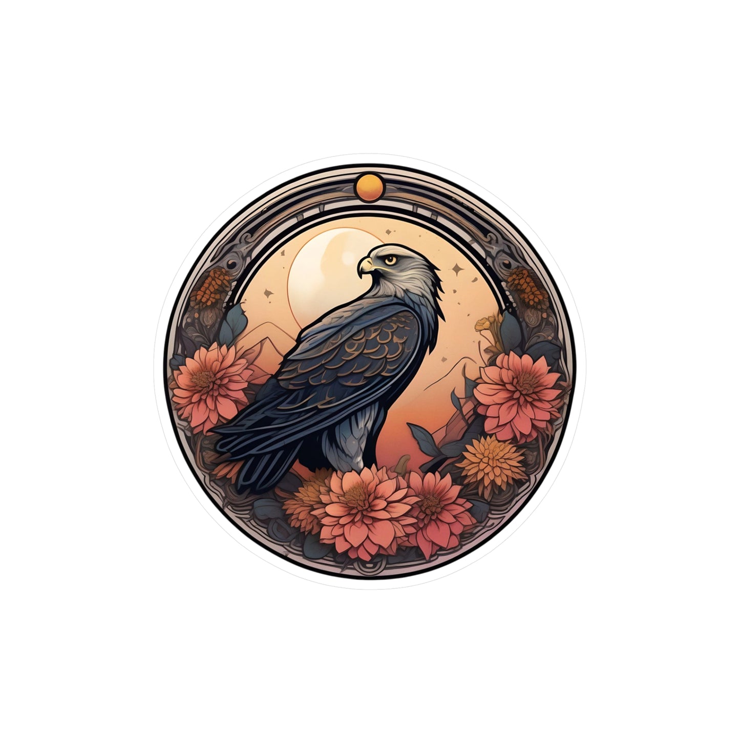 Hawk Spirit Animal Hawk Sticker