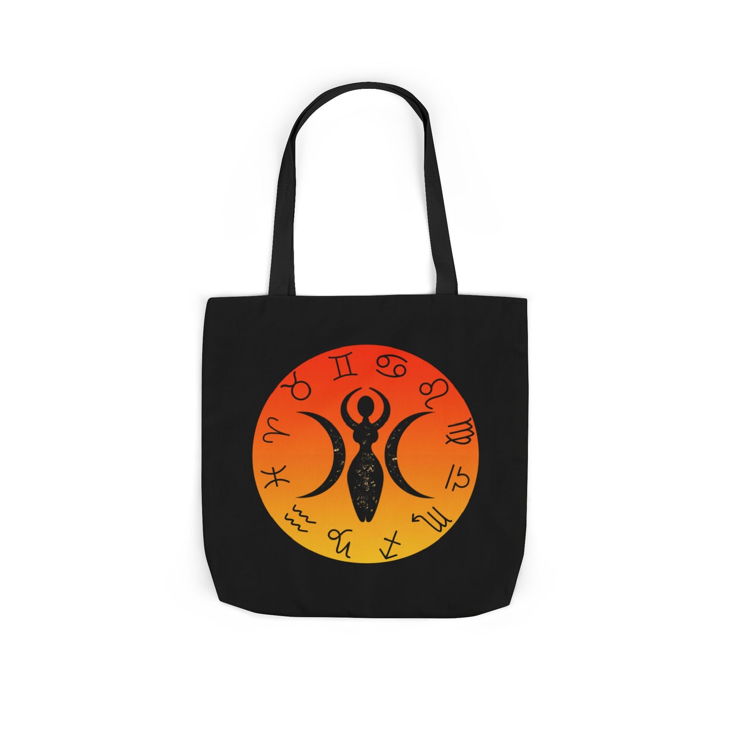 Zodiac Triple Goddess Tote Bag - Witch Bag - Witchy Bag - Witchcraft - Wicca
