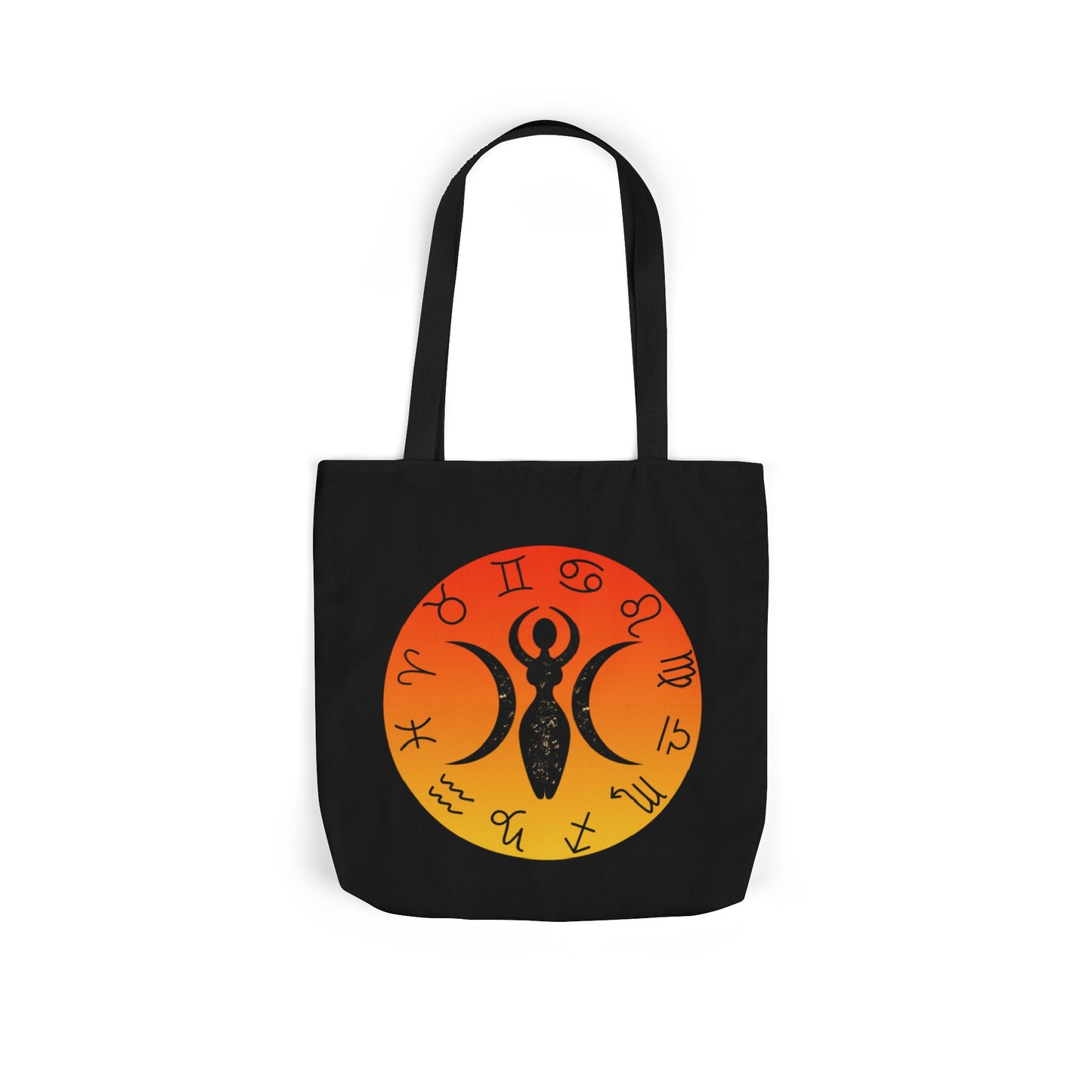 Zodiac Triple Goddess Tote Bag - Witch Bag - Witchy Bag - Witchcraft - Wicca
