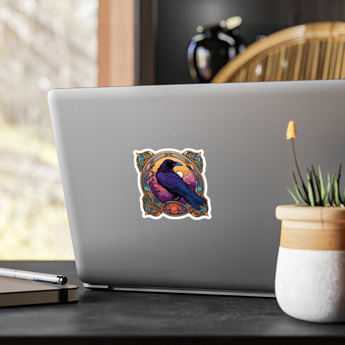 Spirit Animal Raven Sticker - Crow Spirit animal
