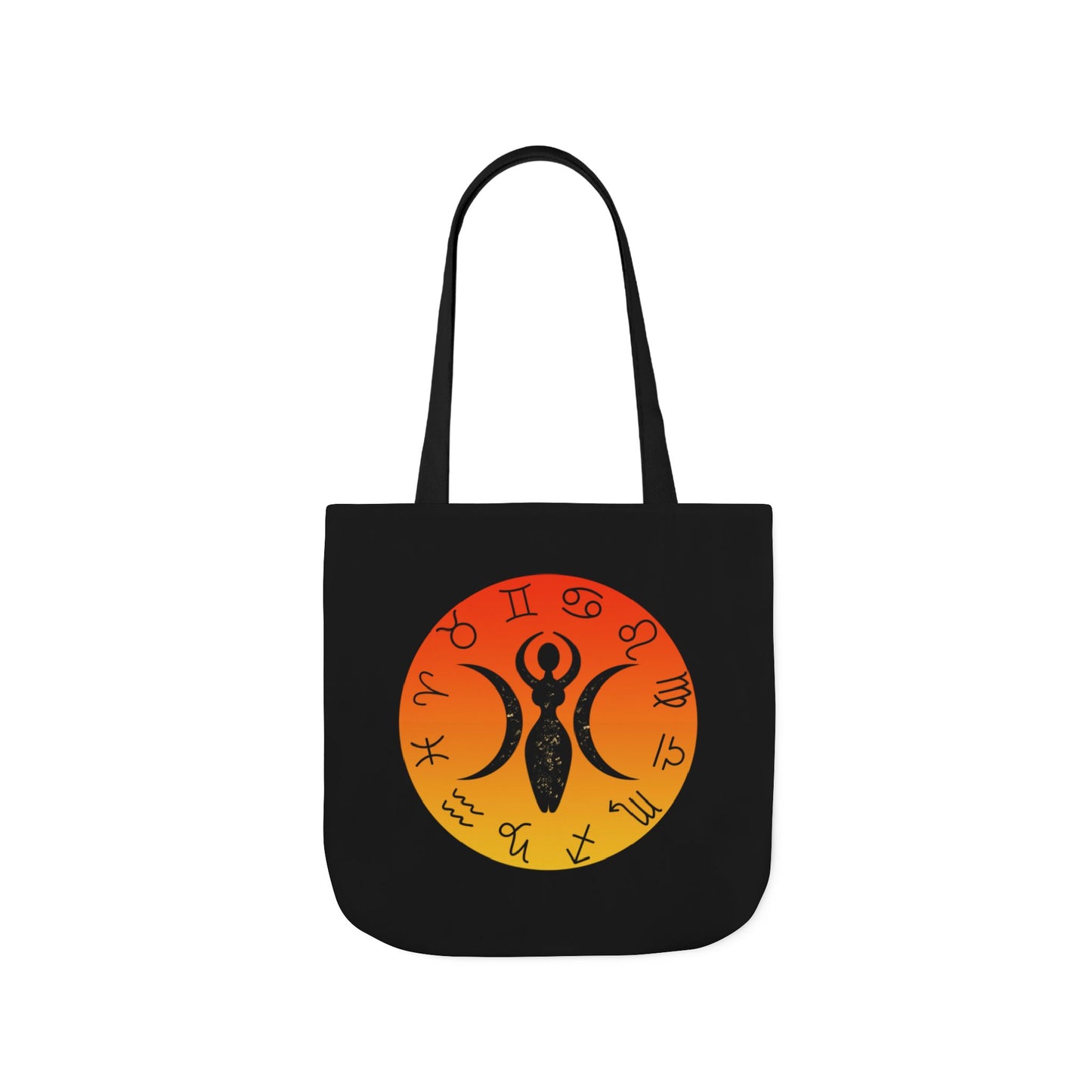 Zodiac Triple Goddess Tote Bag - Witch Bag - Witchy Bag - Witchcraft - Wicca