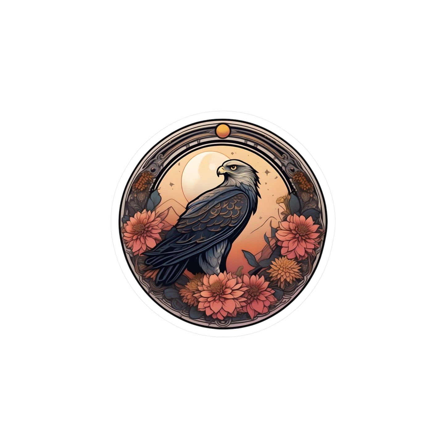 Hawk Spirit Animal Hawk Sticker