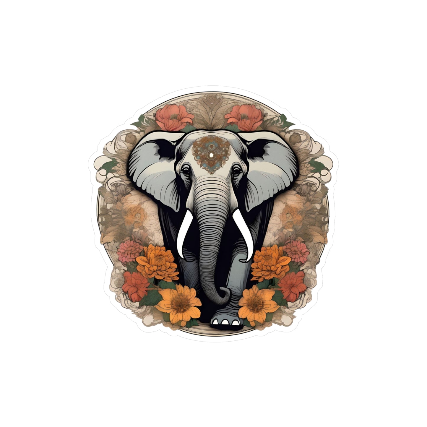Elephant Spirit Animal Sticker