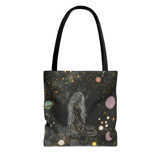 Celestial Witch Tote Bag - Witchy Stars