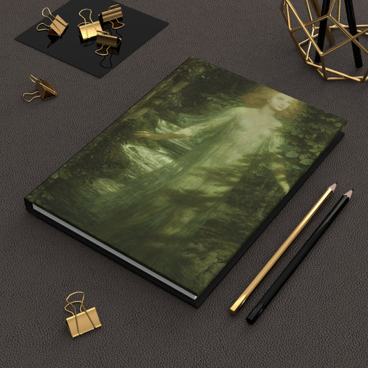 Moon Maiden Journal Blank Notebook Dream Journal, Spell Book Goddess - Witchy Journal Witch